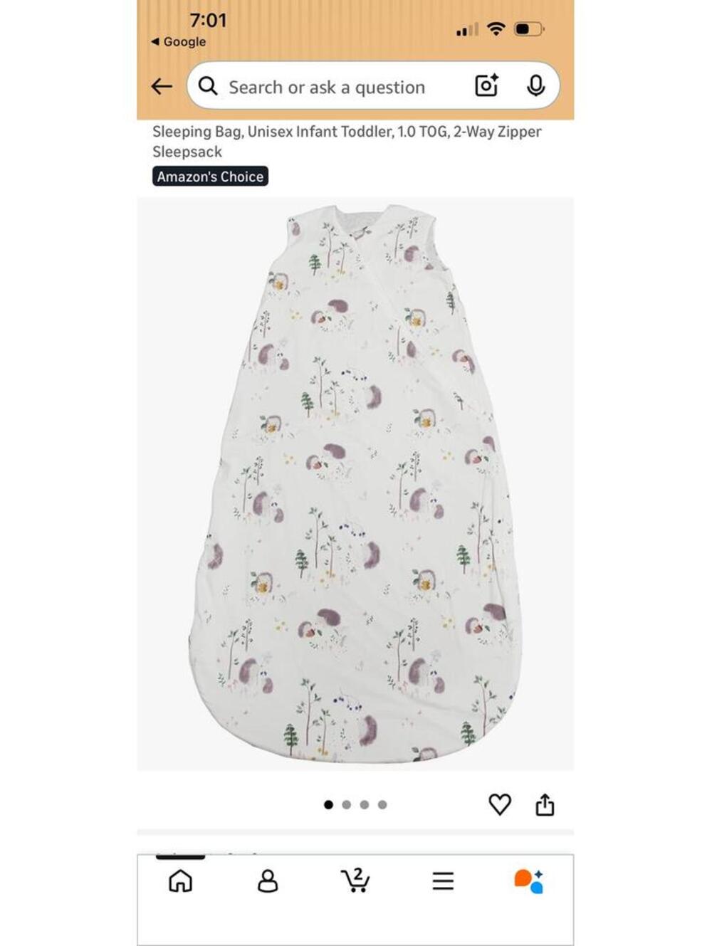 LouLou Lollipop Bamboo Sleepsack